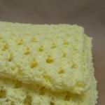 Crochet Baby Blanket Yellow