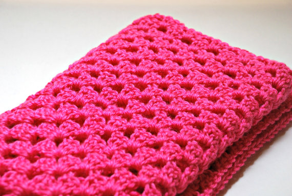 Hot pink 2024 baby blanket